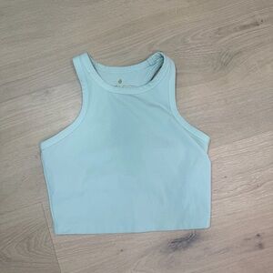 Spiritual Gangster Light Blue/Green Sports Bra size Small